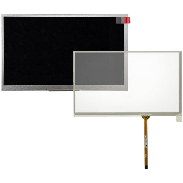 Touch Screen Glass Digitizer with LCD Screen Display Panel Replacement for Snap-On SOLUS Ultra EESC318 OBD Scan Tool